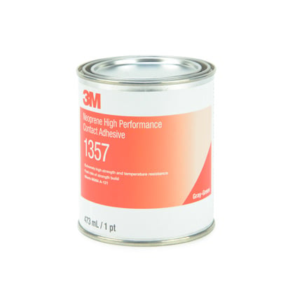 3M 1357 Neoprene High Performance Contact Adhesive Gray 1 pt Can