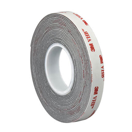 3M VHB Tape 4941 Gray 1 in x 5 yd Roll