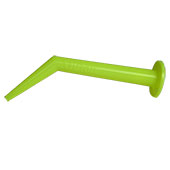 Albion 935-1 Angled Shot Plastic Nozzle 7 in x 2.5 in x 1 in