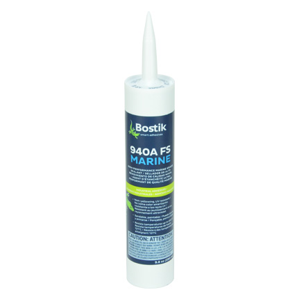 Bostik Fast Set 940 FS Marine Adhesive Sealant Black 290 mL Cartridge