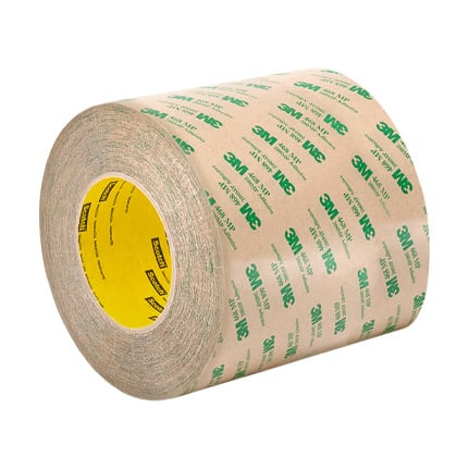 3M 468MP Adhesive Transfer Tape Clear 6 in x 20 yd Roll