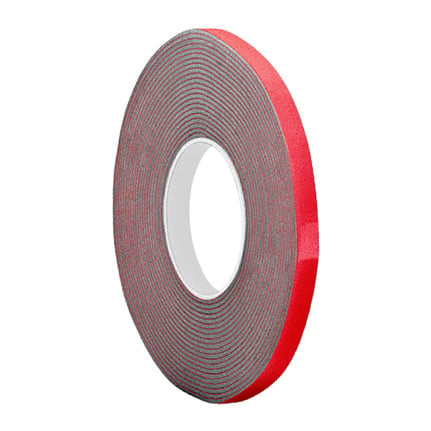 3M VHB Tape 4646 Gray 0.5 in x 0.5 in Square 5 Pack