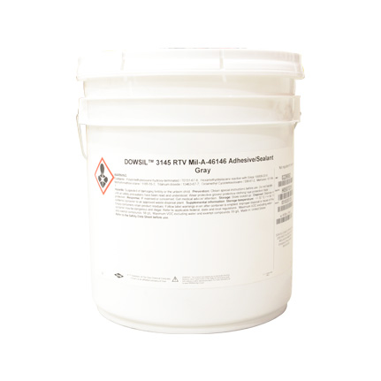 Dow DOWSIL™ 3145 Silicone Adhesive Gray 19 kg Pail