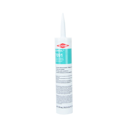 Dow DOWSIL™ 7091 Silicone Adhesive-Sealant Gray 310 mL Cartridge