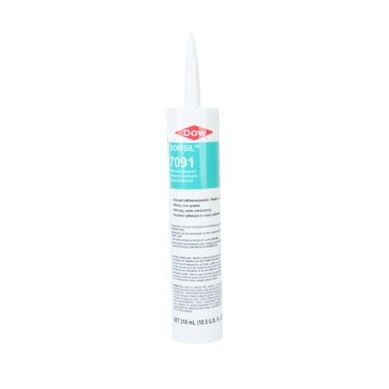 Dow DOWSIL™ 7091 Silicone Adhesive-Sealant White 310 mL Cartridge