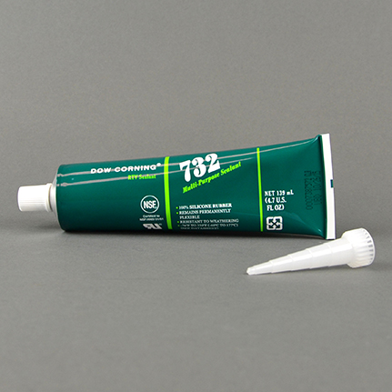 Dow DOWSIL™ 732 Multi-Purpose Sealant Silicone Clear 139 mL Tube