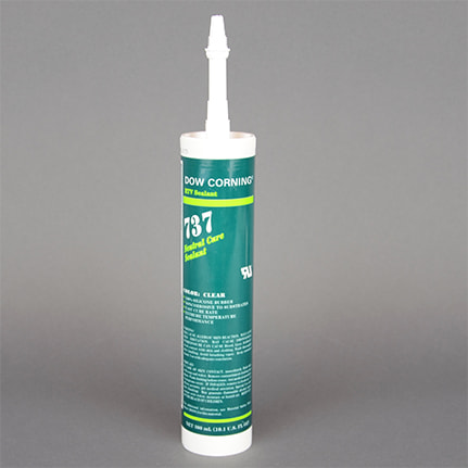 Dow DOWSIL™ 737 Neutral Cure Sealant Silicone Clear 300 mL Cartridge