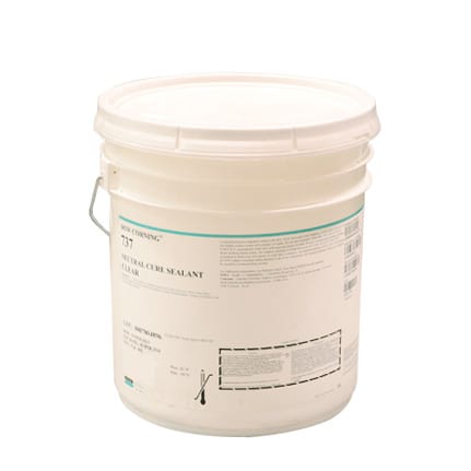 Dow DOWSIL™ 737 Neutral Cure Sealant Silicone Clear 17.6 kg Pail