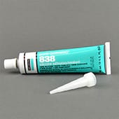 Dow DOWSIL™ 838 Silicone Adhesive-Sealant White 90 mL Tube