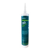 Dow DOWSIL™ 733 Glass-Metal Sealant Silicone Aluminum 300 mL Cartridge