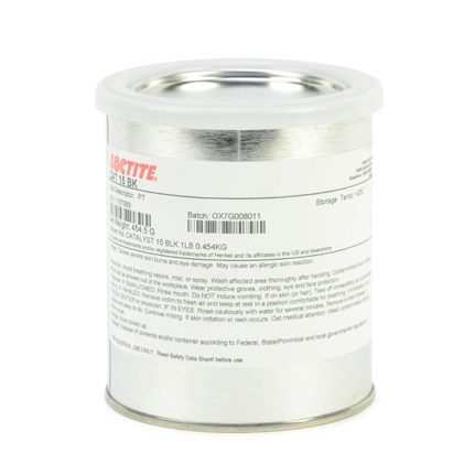 Henkel Loctite Catalyst 15 Black 1 lb Can