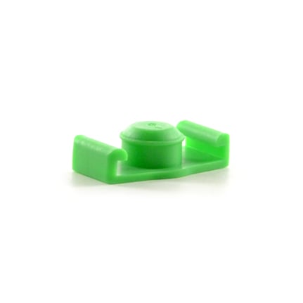 Fisnar QuantX™ 8001035 Syringe Barrel End Cap Green 5 cc