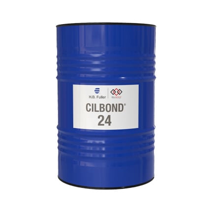 HB Fuller CILBOND® 24 Solvent Based Adhesive Black 200 L Drum