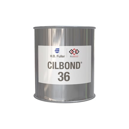 HB Fuller CILBOND® 36 Solvent Based Adhesive Clear 1 gal Pail