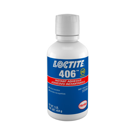 Henkel Loctite 406 Surface Insensitive Instant Adhesive Clear 1 lb Bottle