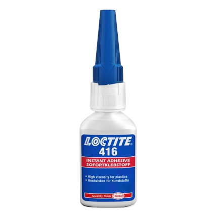 Henkel Loctite 416 Instant Adhesive Clear 1 oz Bottle