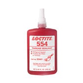 Henkel Loctite 554 Thread Sealant Red 250 mL Bottle