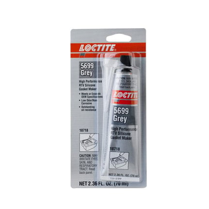 Henkel Loctite 5699 Silicone Sealant Gray 70 mL Tube