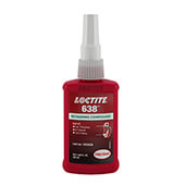 Henkel Loctite 638 Retaining Compound Slip Fit Green 50 mL Bottle