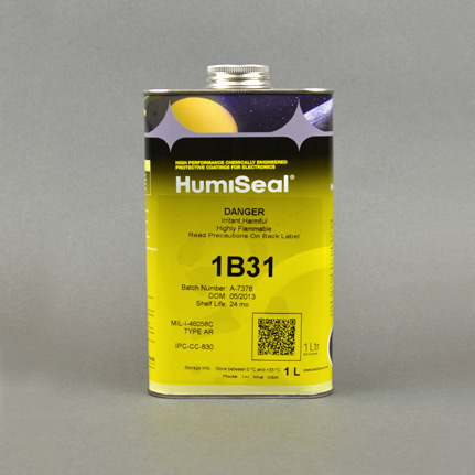 HumiSeal 1B31 Acrylic Conformal Coating Clear 1 L Can