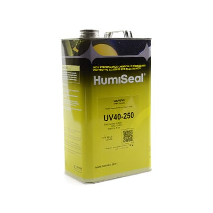 HumiSeal UV40-250 UV Curing Conformal Coating Clear 5 L Can