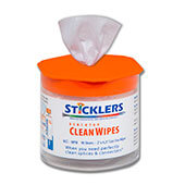 MicroCare Sticklers® Benchtop CleanWipes® Fiber Optic Wipes, Mini-Tub of 90
