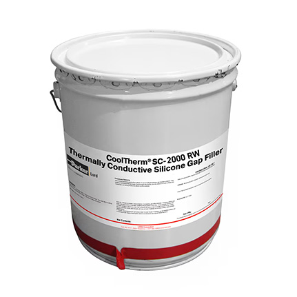 Parker Lord CoolTherm® SC-1600 Thermally Conductive Gap Filler Pink 50 mL Cartridge