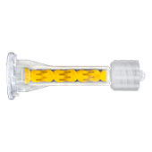 Re Mixers™ XEMEX® EDSQ05-7YLL Static Mixing Nozzle 5.3 mm ID x 50 mm x 7 Elements