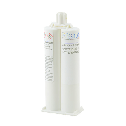 ResinLab AR4305HP Acrylic Adhesive Off-White 50 mL Cartridge