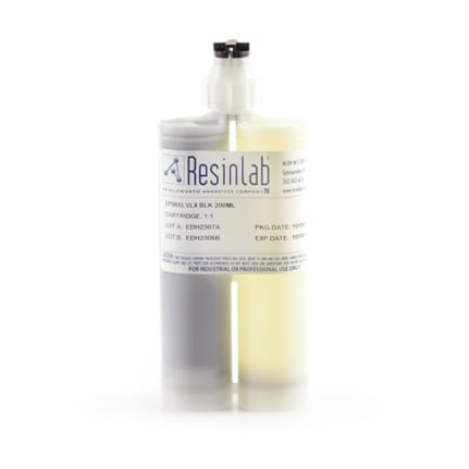 ResinLab EP965LVLX Epoxy Encapsulant Black 200 mL Cartridge