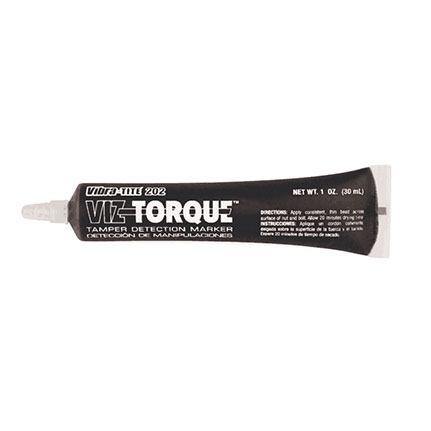 Vibra-Tite Viz-Torque™ 202 Tamper Detection Marker Black 1 oz Tube