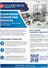 Ellsworth Adhesives Flyer - Clean Room Converting Services for Medical and Healthcare Applications